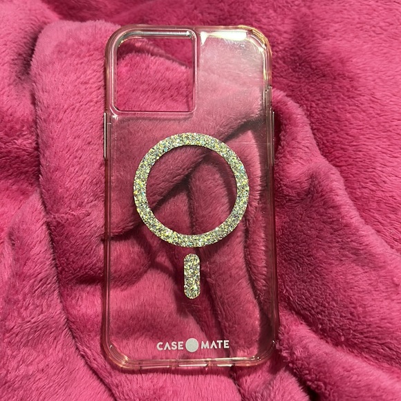 LN — Clear “Twinkle” (MagSafe) iPhone 13 Pro Max/14 Pro Max Case — Case-Mate - Picture 5 of 5